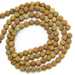 Jasp Peisaj Mat Rotunde 6x6 mm Margele Pietre Semipretioase - concepttropic - 22,00 RON