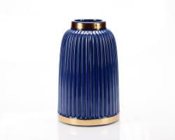 Ella Home Vaza decorativa "Luxe" albastra ComfortTravel Luggage (1958)