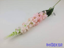  Viola szálas selyemvirág 72cm - Babarózsaszín