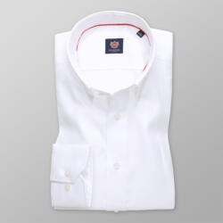 Willsoor Férfi Slim Fit ing sima mintával 11340