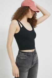 Abercrombie & Fitch top női, fekete - fekete L - answear - 7 690 Ft