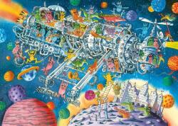 Heye - Puzzle Extratereștri Bine ați venit! - 1 000 piese Puzzle