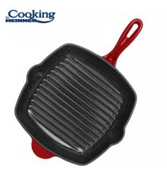 Heinner Tigaie Grill Fonta 26.5x4.5 Cm, Red Line, Cooking By Heinner (hr-kn-g26) - Technodepo