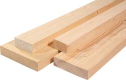 Rettenmeier Holzindustrie Gyalult Gerenda 38x140x2660mm Fehérfa Fenyő, Ii. Minőség