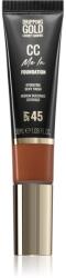 Dripping Gold CC Me In make-up cu textura usoara SPF 45 culoare Coffee 9.5 32 ml