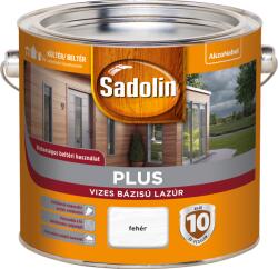 Sadolin Plus Vastaglazúr 2, 5l Vizes Bázisú, Fehér