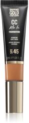 Dripping Gold CC Me In make-up cu textura usoara SPF 45 culoare Chestnut 8.5 32 ml