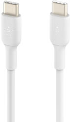 Belkin BOOST CHARGE USB-C - USB-C 2.0 kábel, PVC - 1M - Fehér