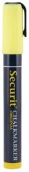 Securit Krétafilcek 2-6mm, magasság: 20 mm, hossz: 145 mm, szélesség: 25 mm, sárga