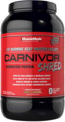 MuscleMeds Carnivor Shred 100% Beef Protein + Fat Burn (868 g, Caramel cu Vanilie)