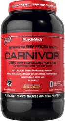 MuscleMeds Carnivor 100% Beef Protein (888 g, Caramel cu Vanilie)