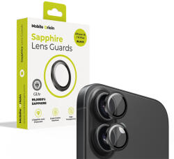 Mobile Origin Sapphire Lens guards, black - iPhone 16/16 Plus (SALG-i16-BLK)