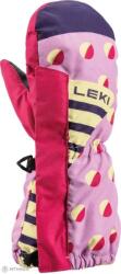 LEKI Little Paw Mitt Long kesztyű, orchid/berry/frozen yellow (4.0)