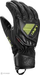 LEKI WCR C-Tech 3D gyerekkesztyű, fekete/jeges citrom (8.0)