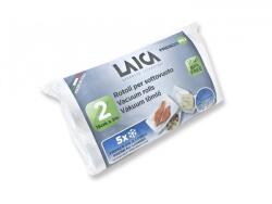 LAICA VT36060 2 db légcsatornás, EXTRA erős 15 x 300 cm vákuumcsomagoló tekercs, BPA mentes vákuumfólia tömlő (VT36060) - officedepot