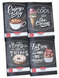 Herlitz Blackboard A5 40lapos kockás füzet (09544263)