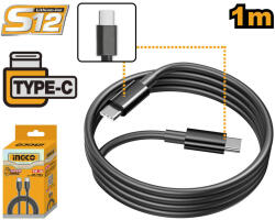 INGCO Töltőkábel 1m-es kábel 3A (USB-C to USB-C) INGCO (IUCC02) (IUCC02)