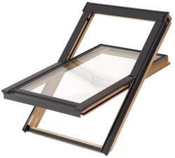 RoofLITE keskenyrámás fa tetőtéri ablak DPY S6A B900 PLUS 114x118 cm (DPY S6A B900 PLUS)