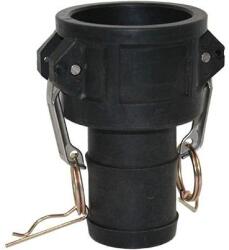 CAMLOCK gyorscsatlakozó "C" tip. "anya" tömlővéges, műanyag, 3 (CAMLOCK gyorscsatlakozó "C" műanyag, 3")