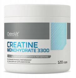 OstroVit Creatine Monohydrate 3300mg Mono Kreatin Mono Tömeg 120 caps (5903933913582)