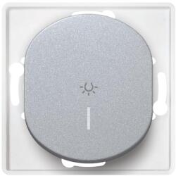 ALING-CONEL Aling-Conel EON - 101N nyomógomb lámpajellel, jelzőfényes, 10A 250V, keret nélkül, ezüst (E609I. S) (E609I.S)