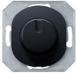 ALING-CONEL Aling-Conel EON - fényerőszabályzó kapcsoló 40-400VA, 230V/50Hz, egypólusú, keret nélkül, soft fekete (E6173. E1) (E6173.E1)