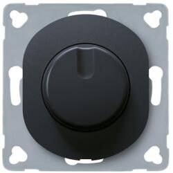 ALING-CONEL Aling-Conel EON - fényerőszabályzó kapcsoló LED fényforráshoz, 0-100W, keret nélkül, soft fekete (E6175. E1) (E6175.E1)