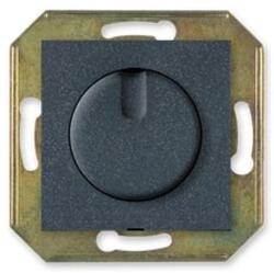 ALING-CONEL Aling-Conel PRESTIGE - fényerőszabályzó kapcsoló LED fényforráshoz, 0-100W, keret nélkül, grafit (60175.2) (60175.2)
