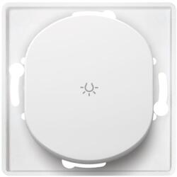 ALING-CONEL Aling-Conel EON - 101N nyomógomb lámpajellel, 10A 250V, keret nélkül, fehér (E609.0) (E609.0)