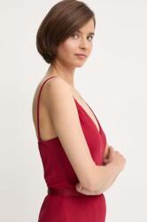 Calvin Klein top női, bordó, K20K207583 - burgundia 40