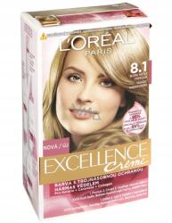 L'Oréal Loreal Paris Excellence krémszín vlasy 8.1 blond světlá popelavához (A1887000)