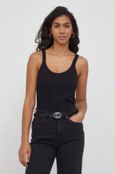 United Colors of Benetton pamut top fekete - fekete L - answear - 7 390 Ft