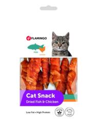 Flamingo Hapki szárított snack - hal, csirke 50 g - csui