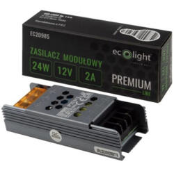 ECOLight LED Slim Premium moduláris tápegység 24W 12V Ecolight (ECOZAS0805)