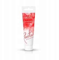 Fractal Colors Zselés festék piros Fractal Colors VIVID Red zselés -30g (2124)