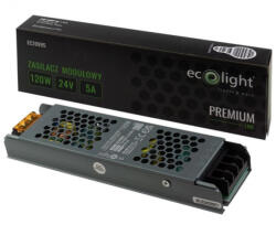 ECOLight LED Slim Premium moduláris tápegység 120W 24V Ecolight (ECOZAS0865)