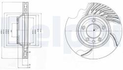DELPHI Tarcza Ham. Audi Q7 Prawa (bg9950)