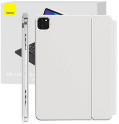Baseus Brilliance Pro Apple iPad 12, 9" (2018/2020/2021) billentyűzetes tablet tok, fehér (ARJK010302)