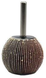 ABRABORO Csiszolókorong, csapos lamellás, gömb 40x6 mm A80 ABRABORO (40240060801)