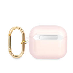 Guess Printed Stripe Apple Airpods (3. gen) tok, rózsaszín (GUA3HHTSP) - phoner