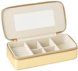 J-line Arany műbőr ékszerdoboz J-line Jewly 24 x 11, 5 cm (J-46531)
