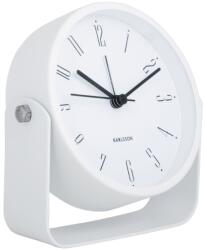 Present Time Fehér fém nagy ébresztőóra (KA5989WH)
