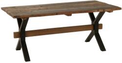 J-line Barna fa étkezőasztal J-line Talia 180 x 90 cm (J-30914)