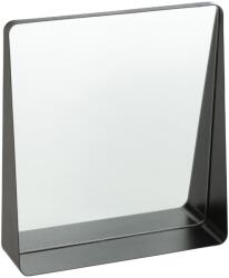 J-line Fekete fém függő tükör J-line Zaya 41 x 38 cm (J-46267)