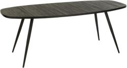 J-line Fekete fa étkezőasztal J-line Takke 200 x 90 cm (J-40786)