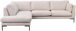 Rowico Világos bézs kárpitozott sarokkanapé ROWICO CORWIN 266 cm, bal (RO-129156)
