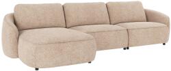 Rowico Világos bézs kárpitozott sarokkanapé ROWICO NORRIS 319 cm, bal (RO-124575)