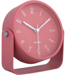 Present Time Rózsaszín fém ébresztőóra Grand (KA5989RD)