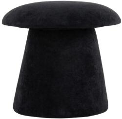 Present time Fekete bársony puff Froom 39, 5 cm (LM2093BK)