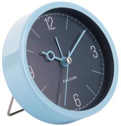Present Time Kék fém ébresztőóra Lencse (KA5986BL)